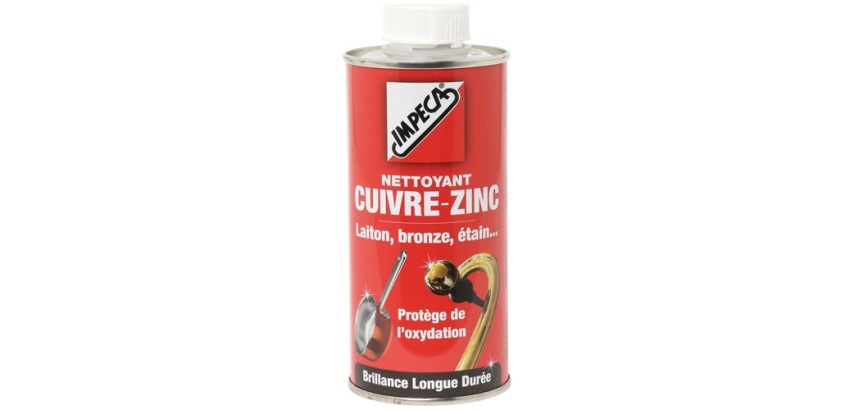 Nettoyant cuivre zinc Impeca - Bidon de 250 ml