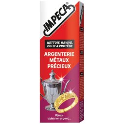 Nettoyant Argenterie et métaux précieux Impeca - Tube de 100 ml