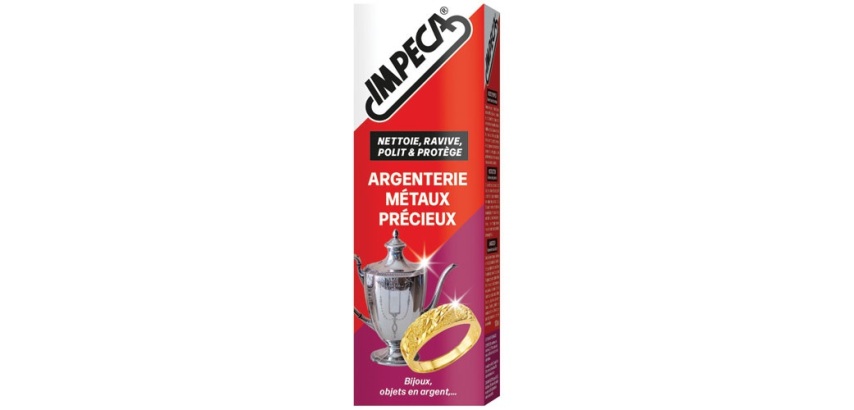 Nettoyant Argenterie et métaux précieux Impeca - Tube de 100 ml