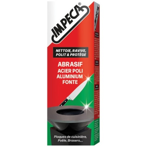 Nettoyant abrasif pour plaques