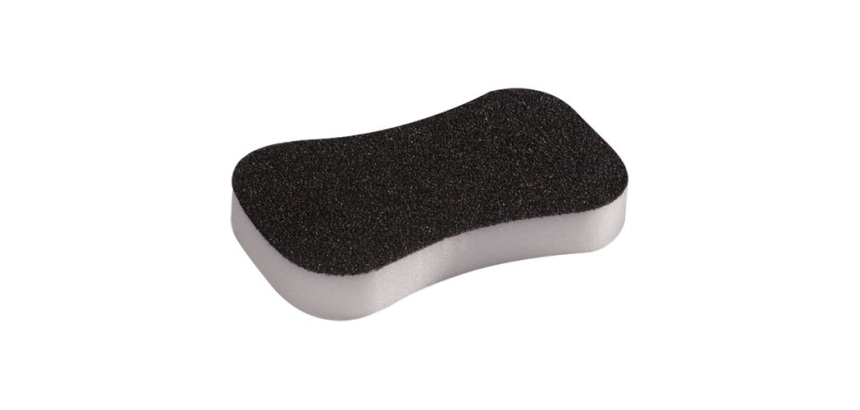 Tampon traditionnel - mousse blanche - lot de 2