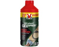 Décapant Gel Express - Multi-supports - Bouteille 1 L + 20 % offerts