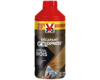 Décapant Gel Express - Spécial Bois - Bouteille 1 L + 20 % offert