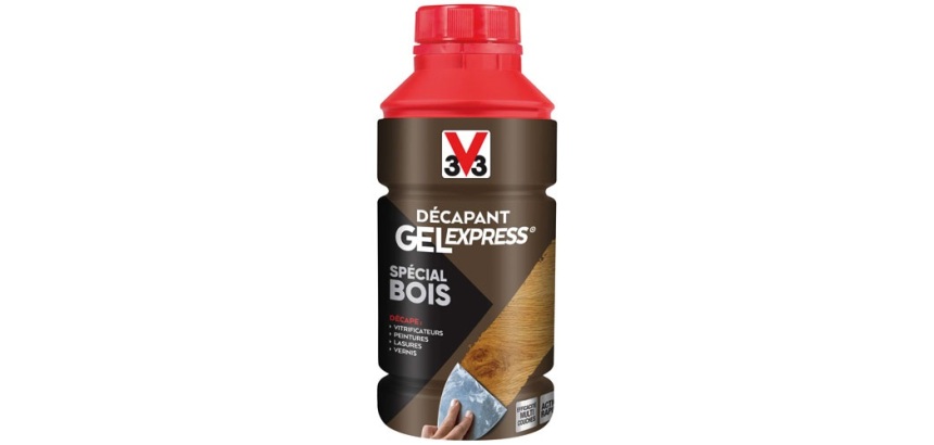 Décapant Gel Express - Spécial Bois - Bouteille 0.5 L
