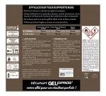Décapant Gel Express - Spécial Bois - Bouteille 0.5 L