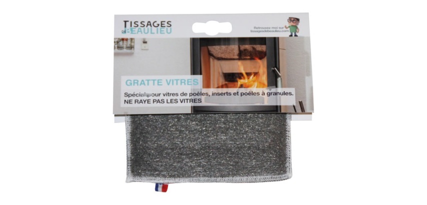 Gratte vitre poeles et inserts a bois