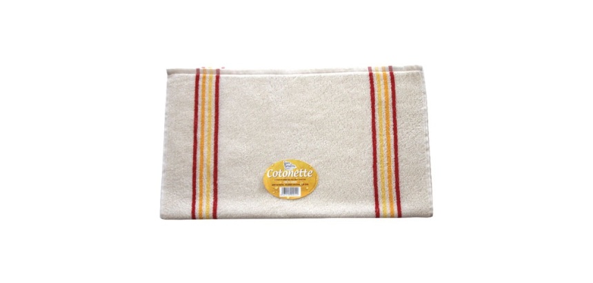 Serpillière cotonnette écrue 52x60