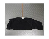 Serpilliere micro bouclette noir 40x85 s/carte