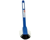 Brosse vaisselle - 1/2 tête - nylon PP-blanc - assortis