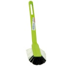 Brosse vaisselle - 1/2 tête - nylon PP-blanc - assortis