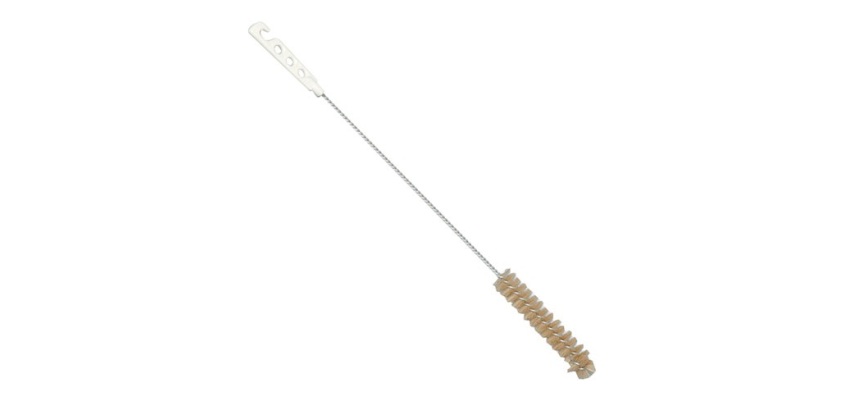 Goupillon - tube essaie soie - D : 2 cm - l : 40 cm