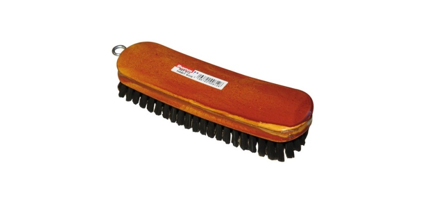 Brosse à habits - cintrée - soies de Chine