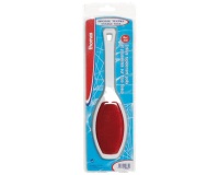 Brosse velours - double face - nylon 2 faces - super