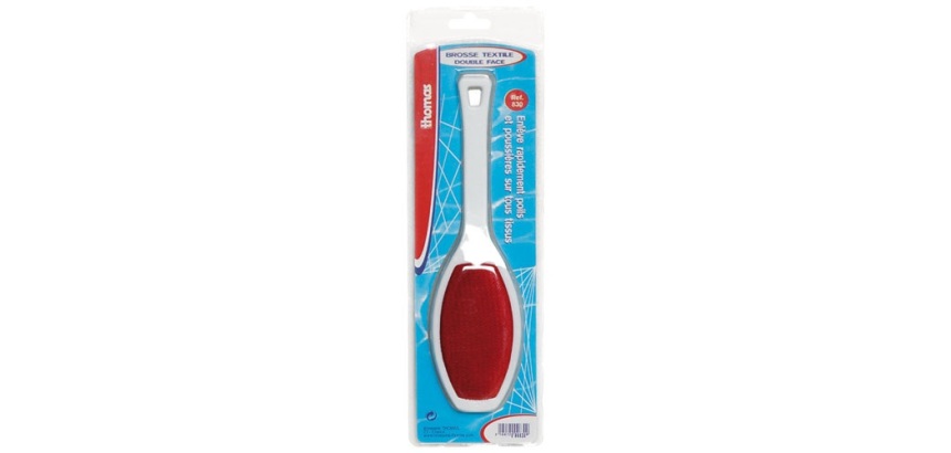 Brosse velours - double face - nylon 2 faces - super