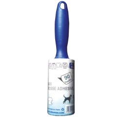 Brosse à habits - adhésive - lot de 90 feuilles
