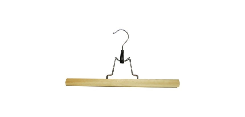 Pince jupe - bois verni - 30 cm - avec feutrine