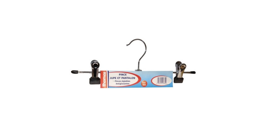 Cintre - fil à pince - 30 cm - acier - lot de 1