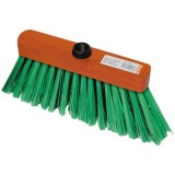 Balai miquet extérieur fibre dure pvc vert