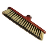 Balai droit - balayage fin - soies de Chine noires bicolore S/50 - sols li