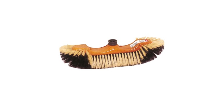 Balai 1/2 tête soie bicolore s50