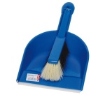Set pelle balayette - bord caoutchouc intégré - 205 x 350 mm