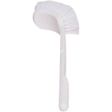 Brosse - coudée - monture 355 mm -  nylon PP - blanc