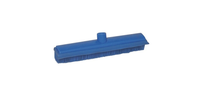Balai picots antistatiques - caoutchouc coque couleur - lame racloir