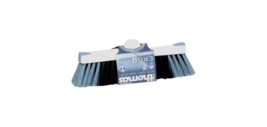 Balai fibre souple noire moustache
