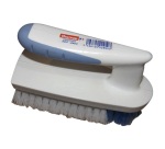 Brosse à main - fer à repasser - Ergotouch - fibre blanche tête renforcée b