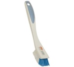 Brosse vaisselle - Ergotouch - nylon PP-blanc - tête renforcée