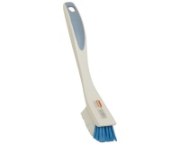 Brosse vaisselle - Ergotouch - nylon PP-blanc - tête renforcée
