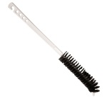 Goupillon radiateur - courbé - 46 cm - D : 4.5 cm- synthétique noir