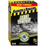 Appât pâte - rats et campagnols - 400 g - 40 sachets de 10 g