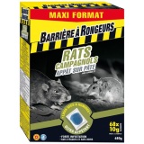 Appât pâte - rats et campagnols -  680 g - 68 sachets de 10 g