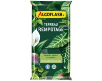 Terreau de rempotage - plantes vertes et fleuries - UAB - 6 L