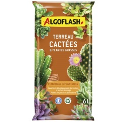 Terreau cactées et plantes grasses - 6 L