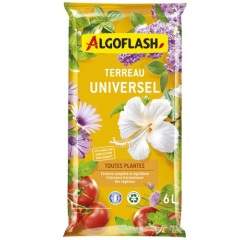 Terreau universel - toutes plantes - UAB - 6 L