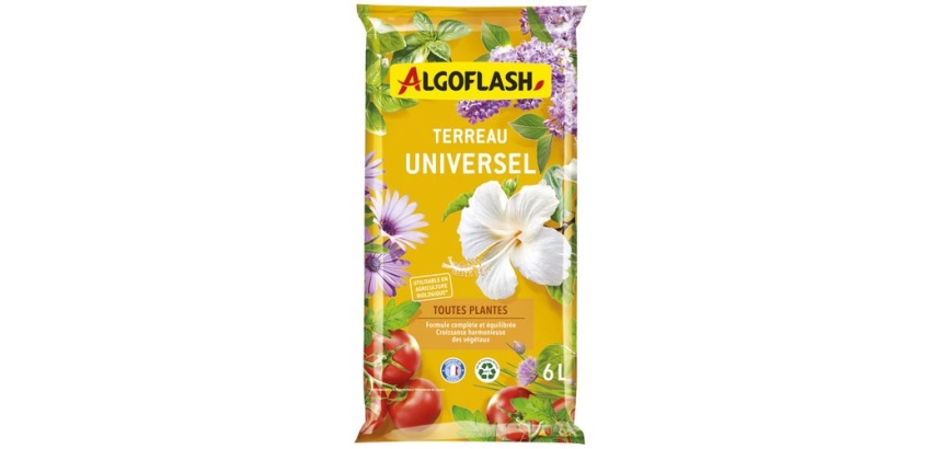 Terreau universel - toutes plantes - UAB - 6 L