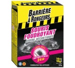 Appât céréales -  souris foudroyant  - avoine décortiquée - 160 g - 16 sach