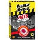 Appât sur pâte - rats - 150 g - 15 sachets de 10 g
