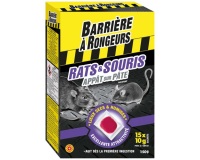Appât sur pâte - rats et souris - 150 g - 15 sachets de 10 g