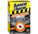 Appât céréales - rats et souris - blé entier - 150 g - 6 sachet de 25 g