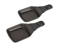 Lot 2 coupelles carrées pour raclettes TEFAL