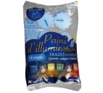 Pain d'illumination traditionnel - cannelé - cire blanche  - lot de 10