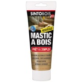 Mastic à bois prêt à l'emploi tube 400 gr bois blond