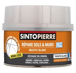 Sintopierre répare sols et murs 280g blanc