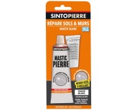 Mastic pierre - Repare sols et murs - blanc - 100 g