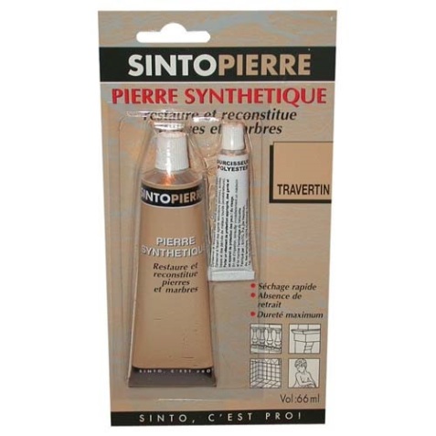 Pierre synthétique Travertin - 66 mL