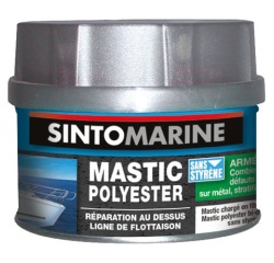 Mastic standard polyester - pot - 330 g