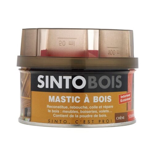 Mastic à bois - chêne - 500 mL